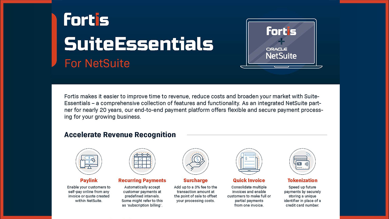 NetSuite SuiteEssentials